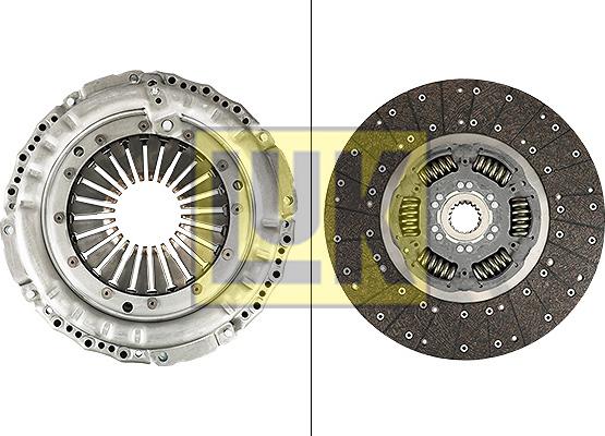 LUK 643 3406 09 - Комплект съединител parts5.com