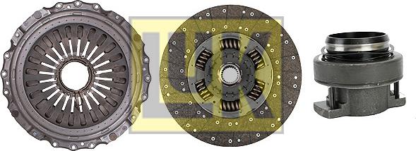 LUK 643 3480 00 - Kit de embrague parts5.com