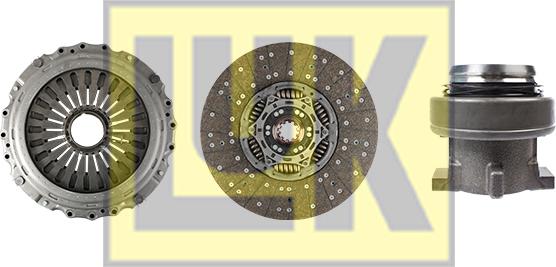 LUK 643 3438 00 - Komplet spojke parts5.com