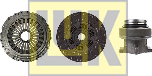 LUK 643 3308 00 - Komplet spojke parts5.com