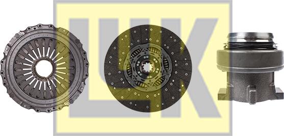 LUK 643 3383 00 - Komplet spojke parts5.com