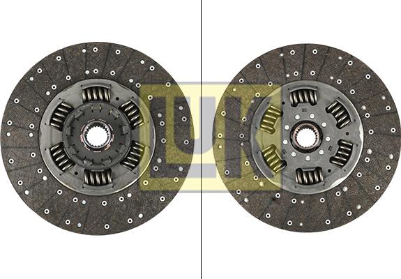 LUK 343 0252 10 - Disc ambreiaj parts5.com