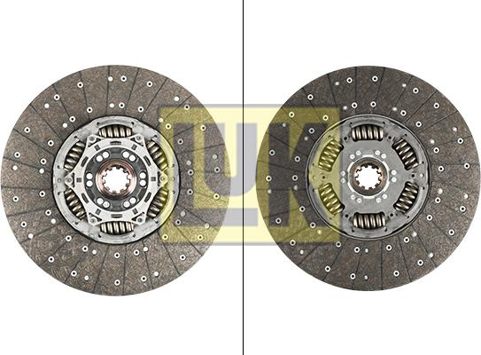 LUK 343 0209 10 - Диск на съединителя parts5.com