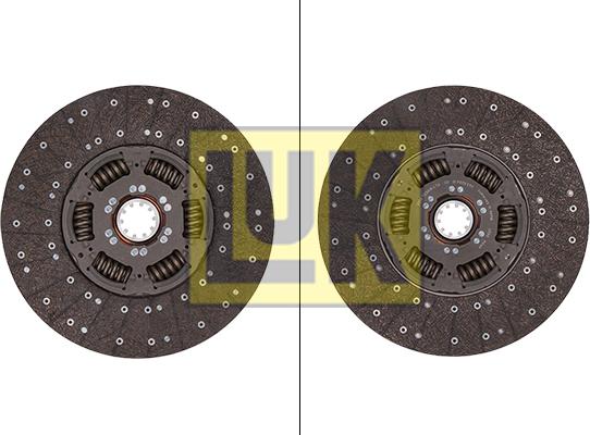 LUK 343 0204 10 - Disc ambreiaj parts5.com