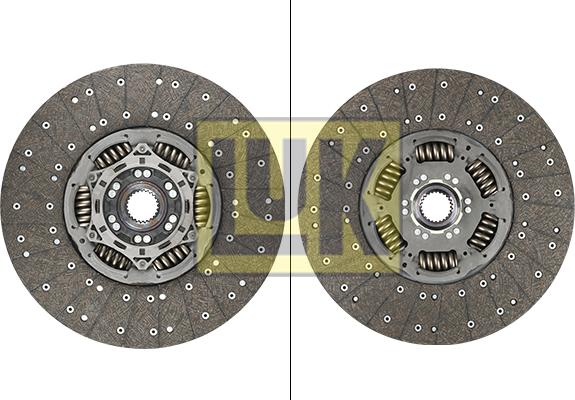 LUK 343 0206 10 - Spojková lamela parts5.com