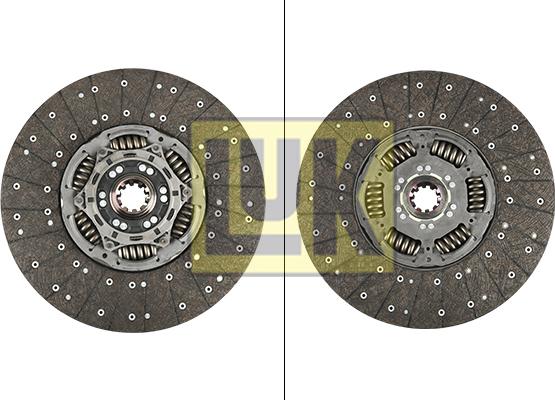 LUK 343 0202 10 - Disk spojke parts5.com