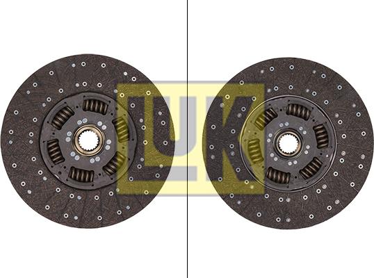 LUK 343 0210 10 - Δίσκος συμπλέκτη parts5.com