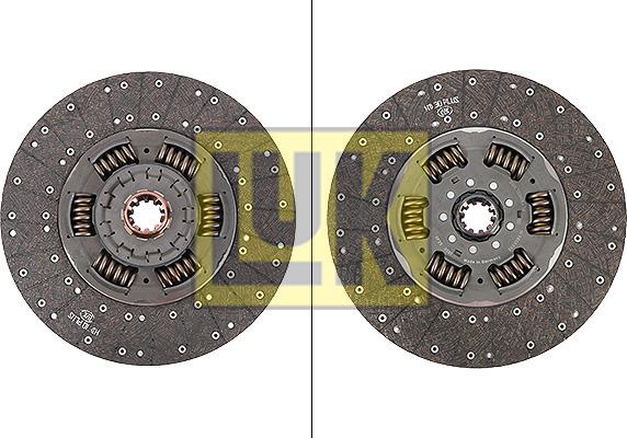 LUK 343 0284 10 - Disk spojke parts5.com