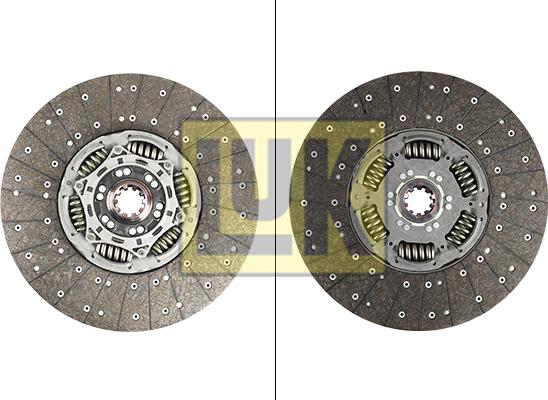 LUK 343 0221 10 - Δίσκος συμπλέκτη parts5.com