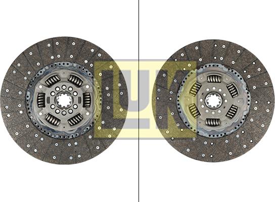 LUK 342 0092 10 - Tarcza sprzęgła parts5.com