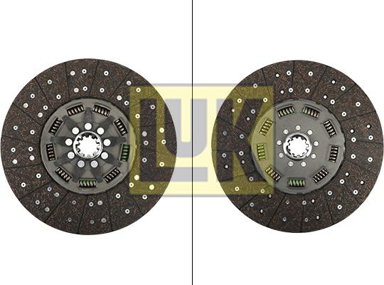 LUK 335 0103 16 - Tarcza sprzęgła parts5.com