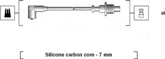 Magneti Marelli 941085150567 - Gyújtókábelkészlet parts5.com