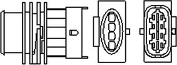 Magneti Marelli 466016355056 - Lambda sensörü parts5.com