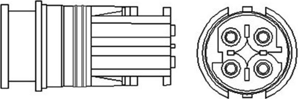 Magneti Marelli 466016355060 - Αισθητήρας λάμδα parts5.com