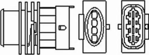 Magneti Marelli 466016355017 - Lambdatunnistin parts5.com