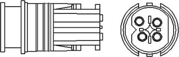 Magneti Marelli 466016355025 - Lambdatunnistin parts5.com