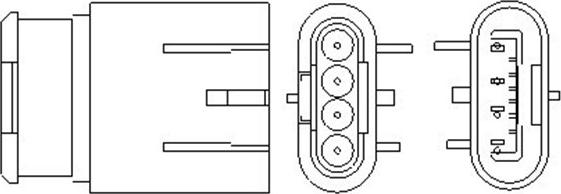 Magneti Marelli 466016355154 - Αισθητήρας λάμδα parts5.com