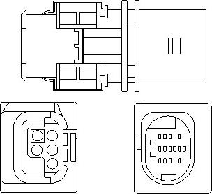 Magneti Marelli 466016355168 - Lambda Sensor parts5.com