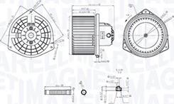 Magneti Marelli 069412765010 - Interior Blower parts5.com