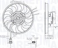 Magneti Marelli 069422888010 - Ventilator, radiator parts5.com