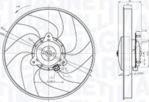 Magneti Marelli 069422871010 - Wentylator, chłodzenie silnika parts5.com