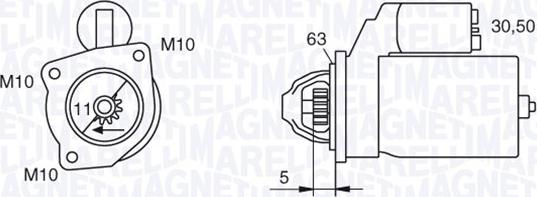 Magneti Marelli 063721377010 - Önindító parts5.com