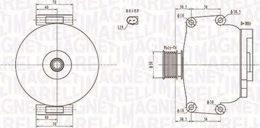 Magneti Marelli 063731908010 - Alternator parts5.com