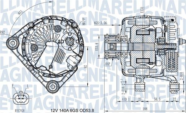 Magneti Marelli 063731406710 - Generátor parts5.com