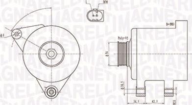 Magneti Marelli 063731546010 - Alternátor parts5.com