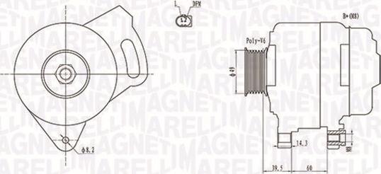 Magneti Marelli 063731750010 - Alternatör parts5.com