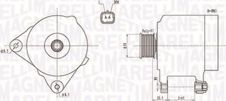 Magneti Marelli 063731768010 - Alternatör parts5.com