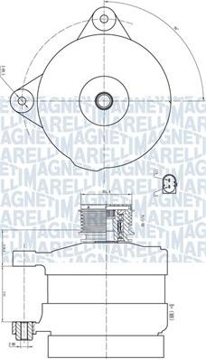 Magneti Marelli 063732188010 - Generator parts5.com