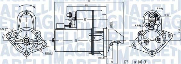 Magneti Marelli 063720519010 - Μίζα parts5.com