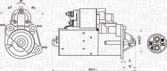 Magneti Marelli 063720680010 - Starter parts5.com