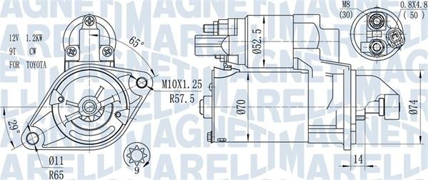 Magneti Marelli 063721450010 - - - parts5.com