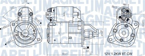 Magneti Marelli 063721465010 - Starter parts5.com