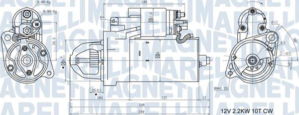 Magneti Marelli 063721411010 - Rozrusznik parts5.com