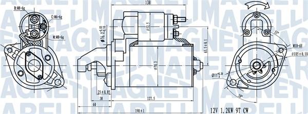 Magneti Marelli 063721413010 - Starter parts5.com