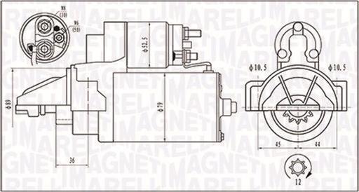 Magneti Marelli 063721421010 - Önindító parts5.com