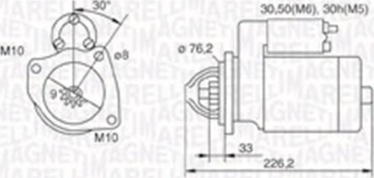 Magneti Marelli 063721067010 - Starter parts5.com