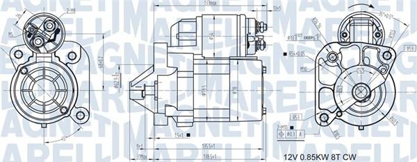 Magneti Marelli 063721186010 - Démarreur parts5.com