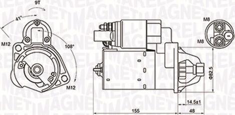 Magneti Marelli 063721394010 - Démarreur parts5.com