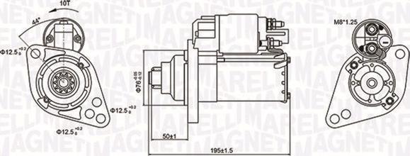 Magneti Marelli 063721294010 - Starter parts5.com