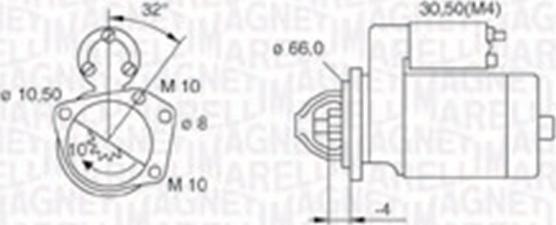 Magneti Marelli 063721207010 - Zaganjalnik parts5.com