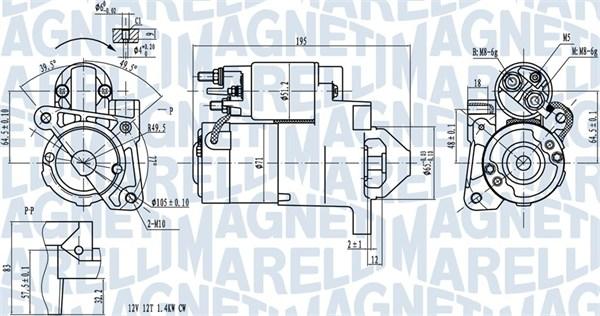 Magneti Marelli 063721273010 - Startér parts5.com