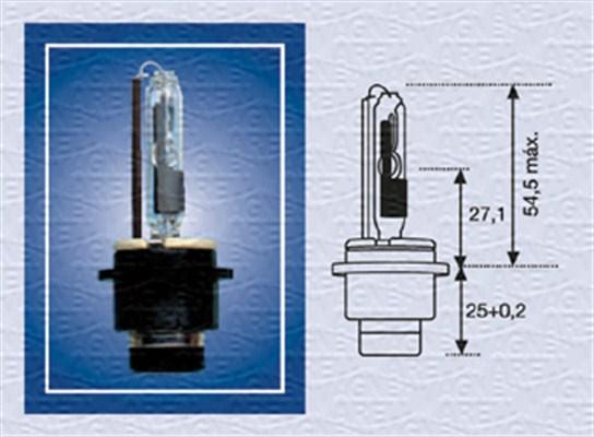 Magneti Marelli 002542100000 - Sijalica, far za dugo svetlo parts5.com