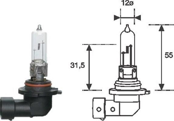 Magneti Marelli 002577200000 - Lámpara, faro de carretera parts5.com