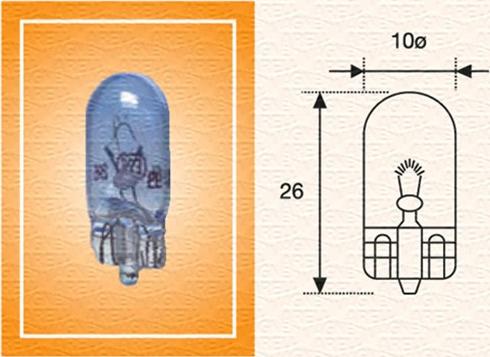 Magneti Marelli 002051900000 - Polttimo, vilkkuvalo parts5.com