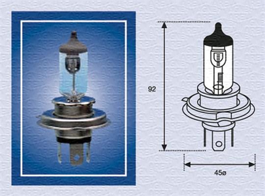 Magneti Marelli 002156100000 - Žarulja, far za dugo svjetlo parts5.com