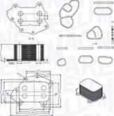 Magneti Marelli 350300002400 - Hladilnik olja, motorno olje parts5.com